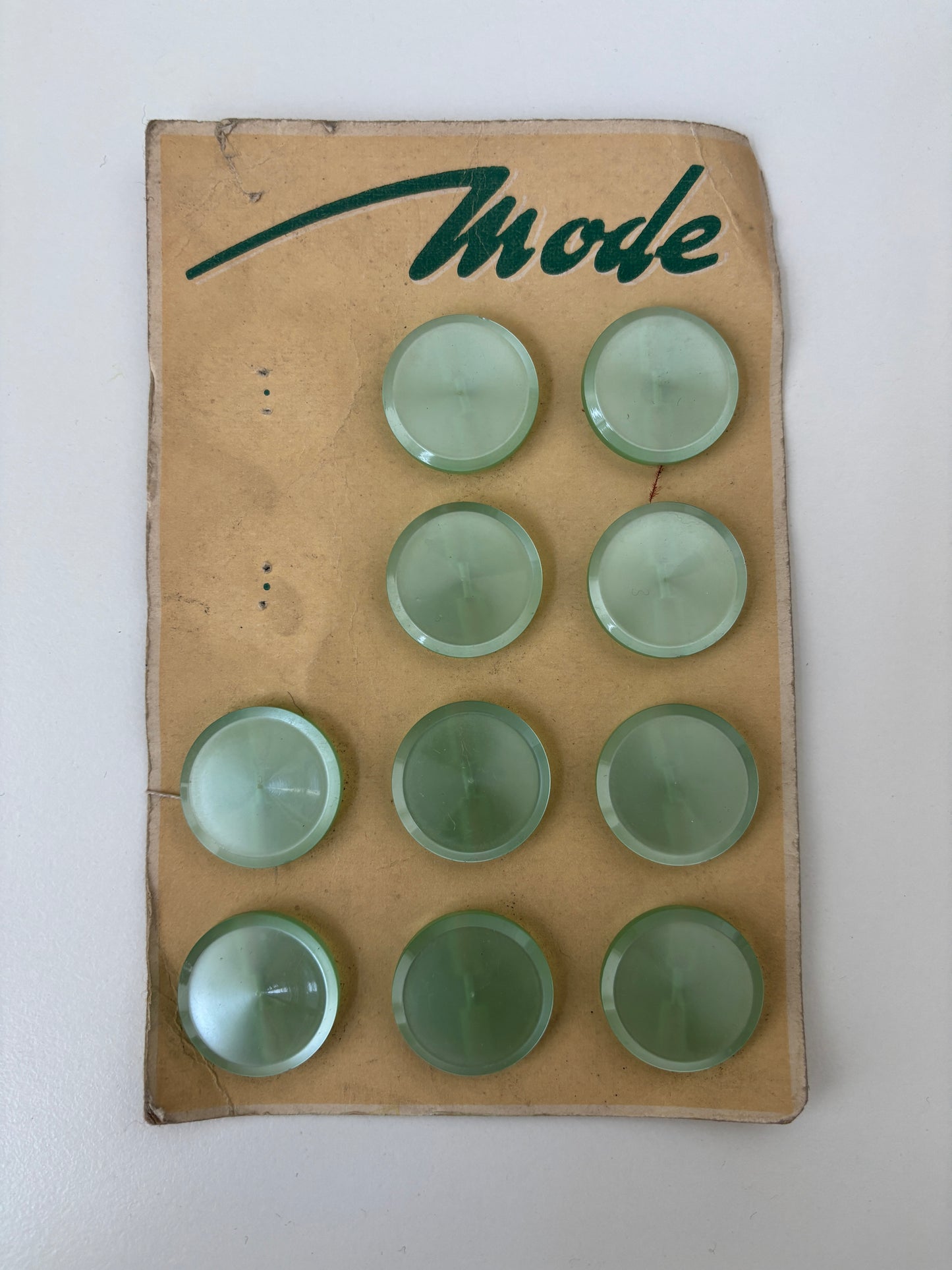 Mode buttons (green - 27 mm)