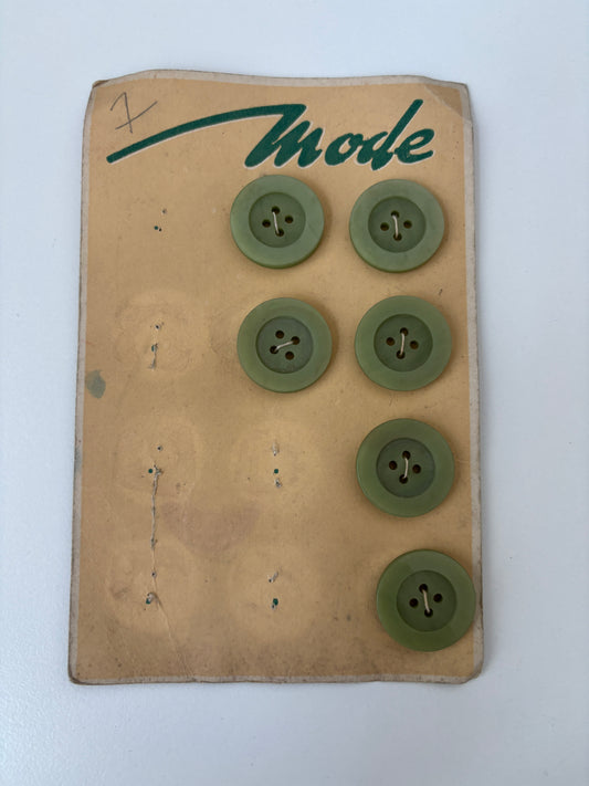 Mode buttons (green - 27 mm)