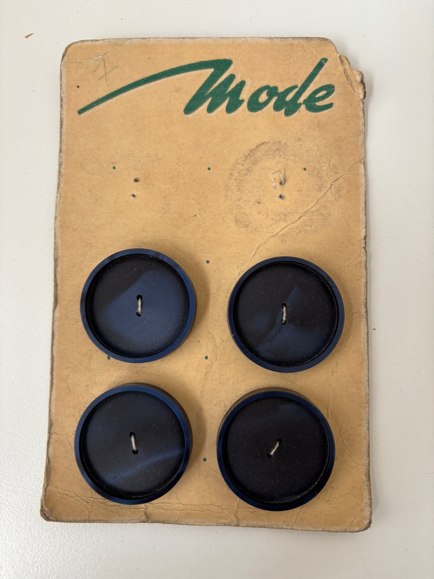 Mode button (blue - 40 mm)