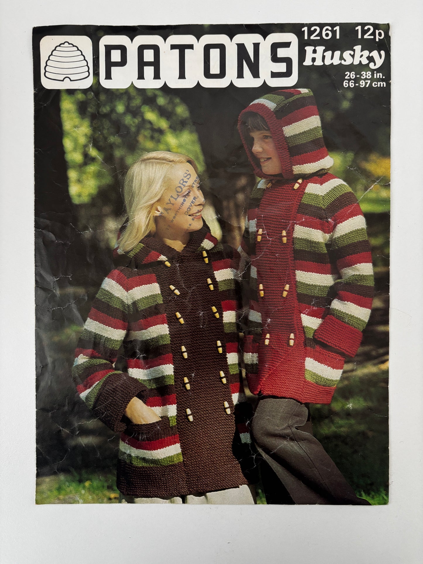 Patons Cardigan Leaflet (English)