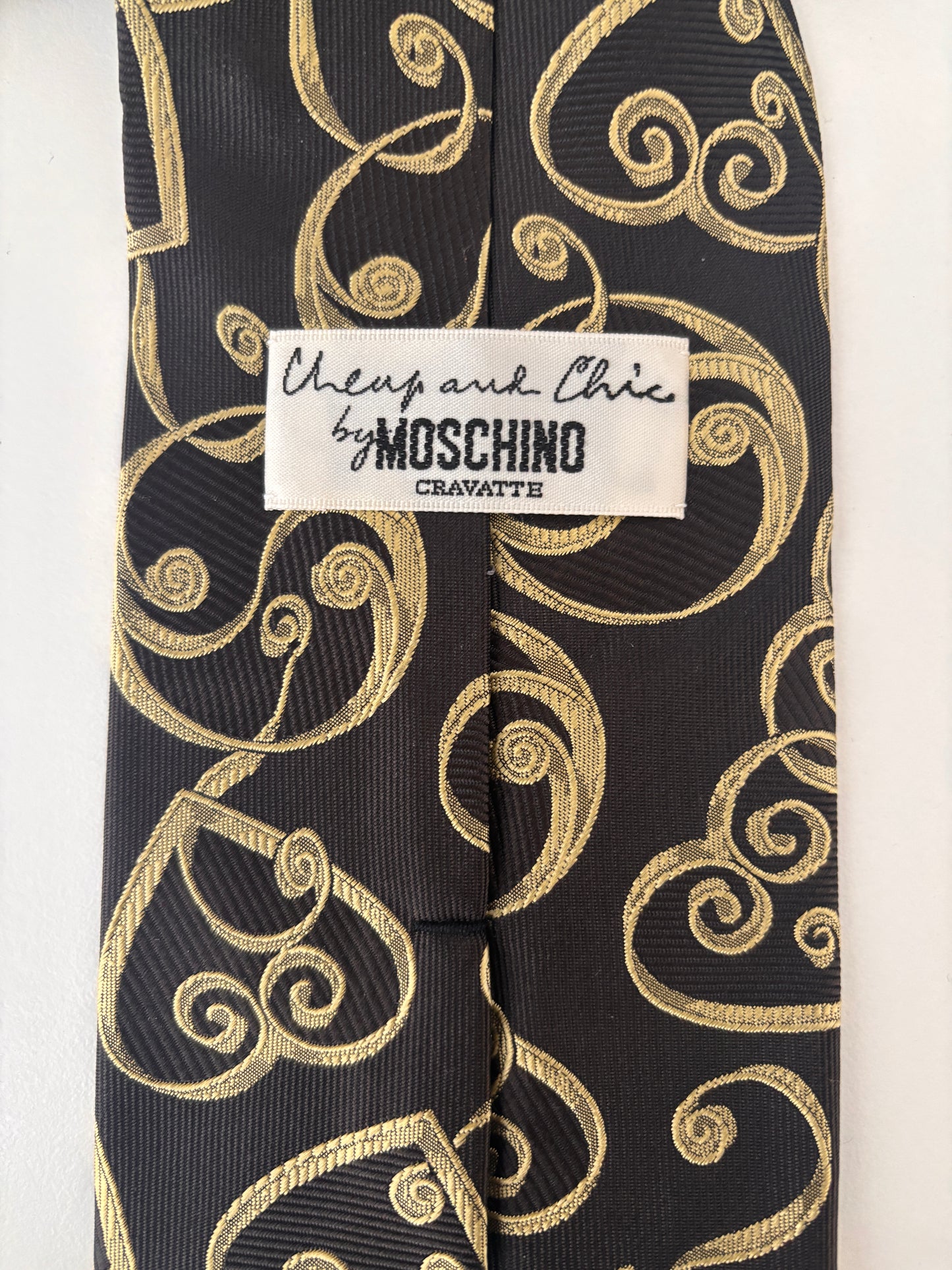 Moschino Silk Tie