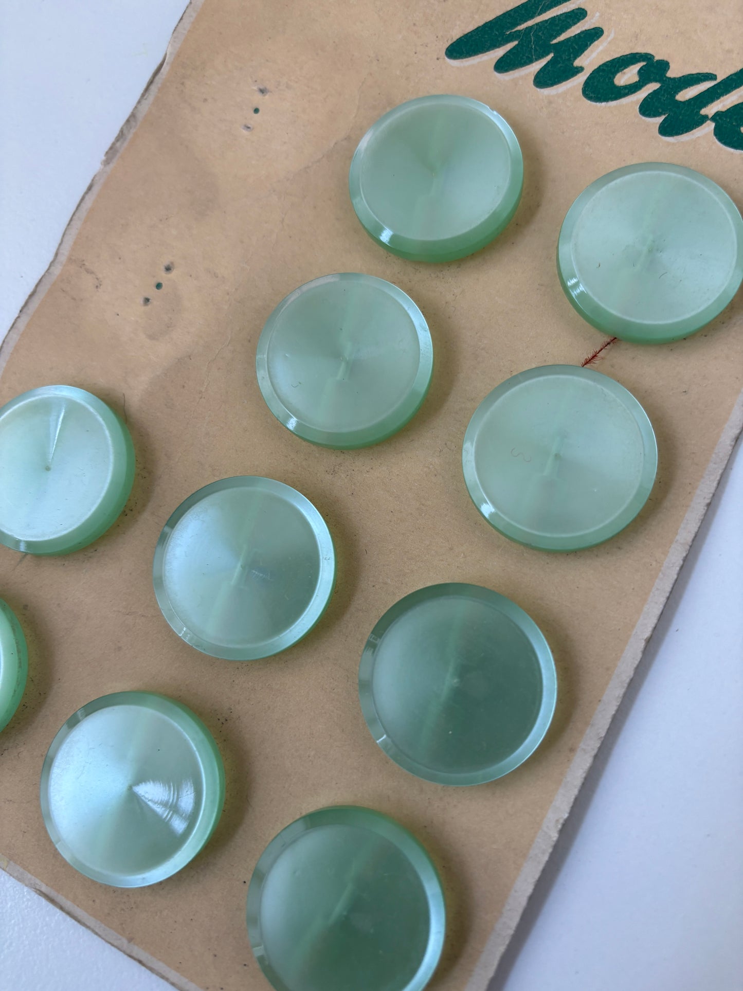 Mode buttons (green - 27 mm)