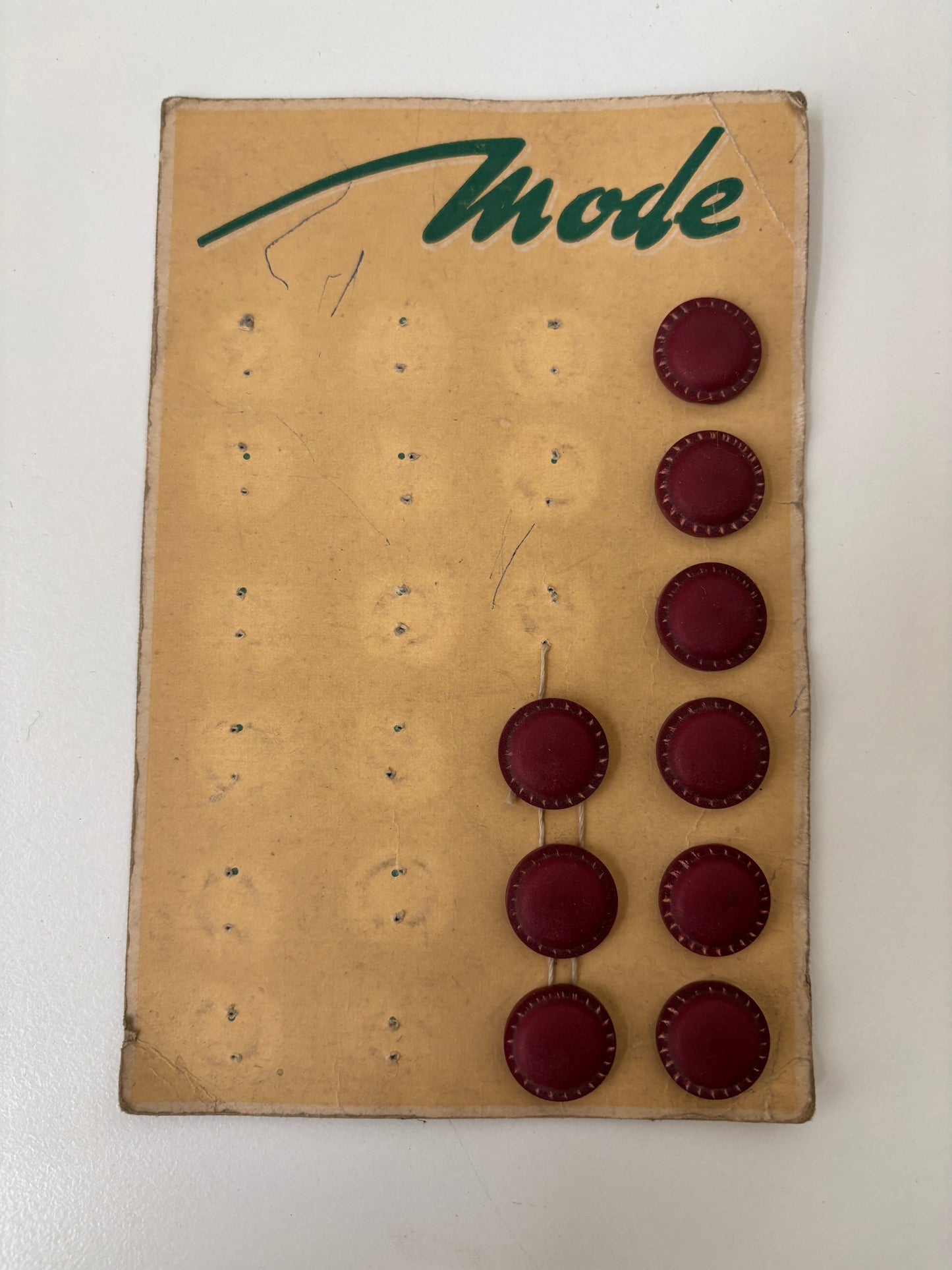 Mode buttons (red - 18 mm)