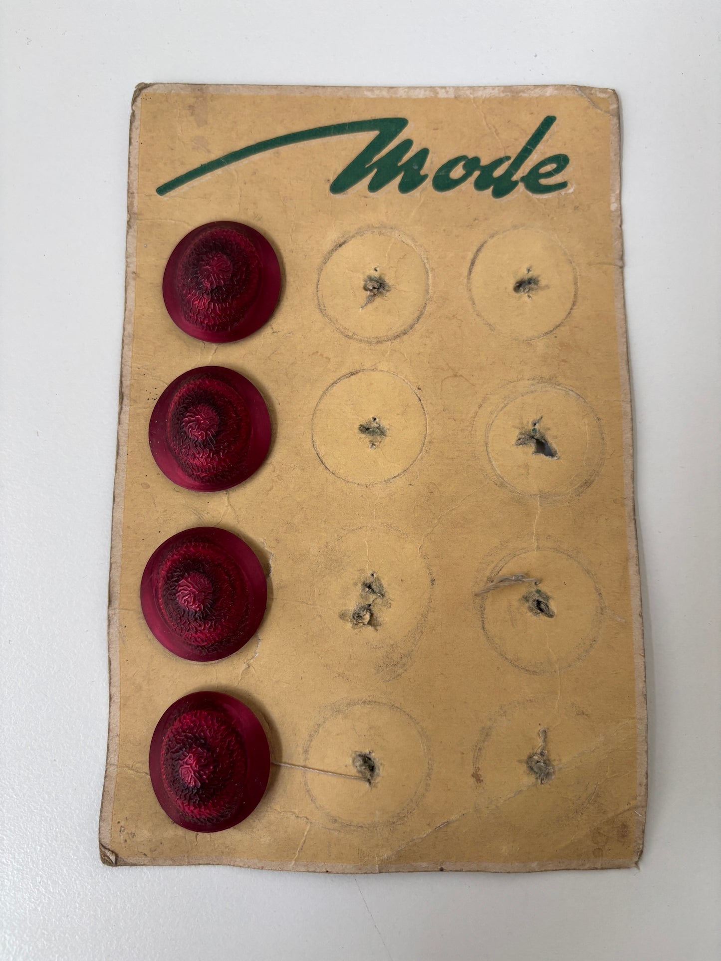Mode buttons (red - 27 mm)