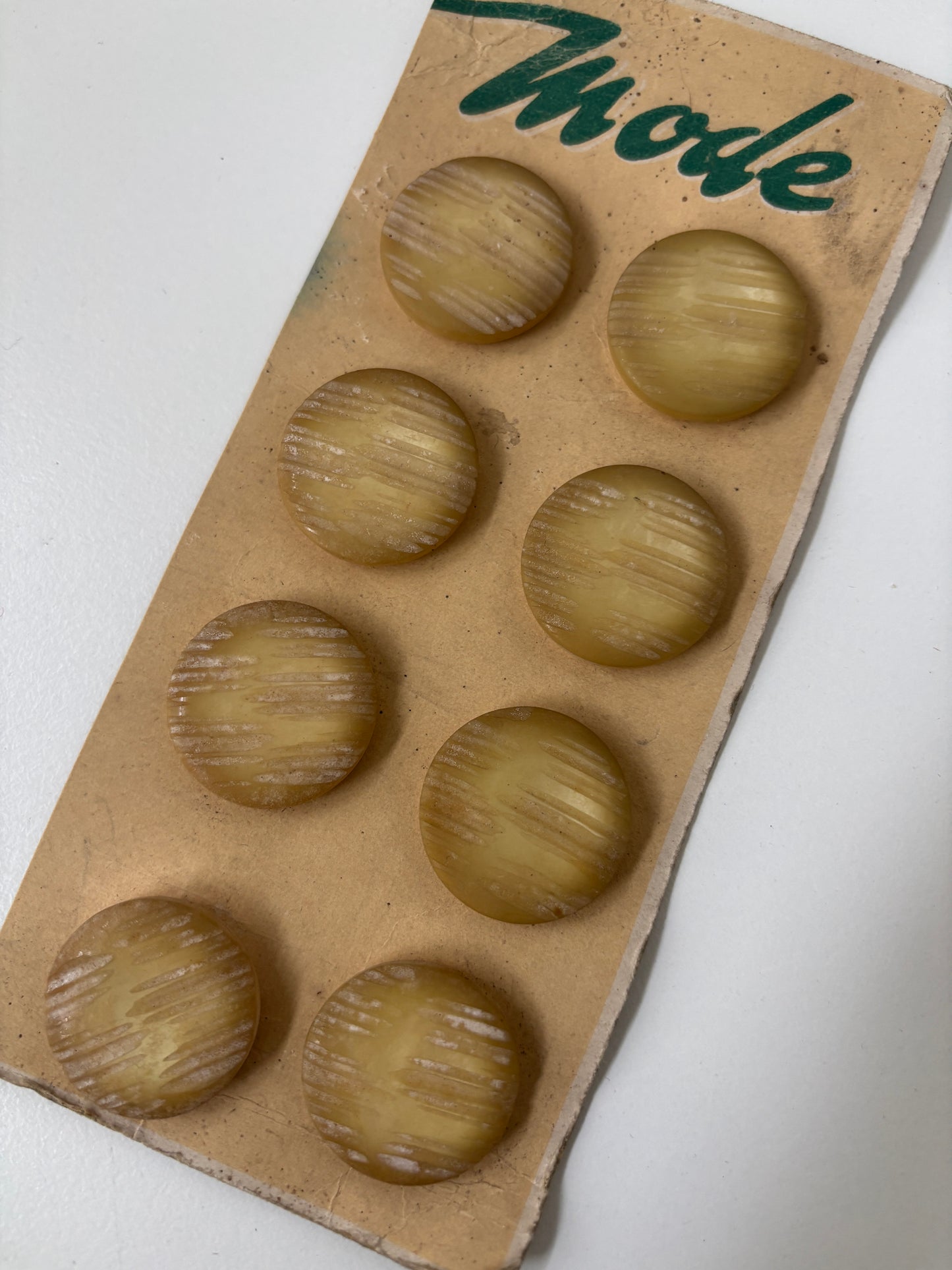 Mode buttons (yellow - 27 mm)
