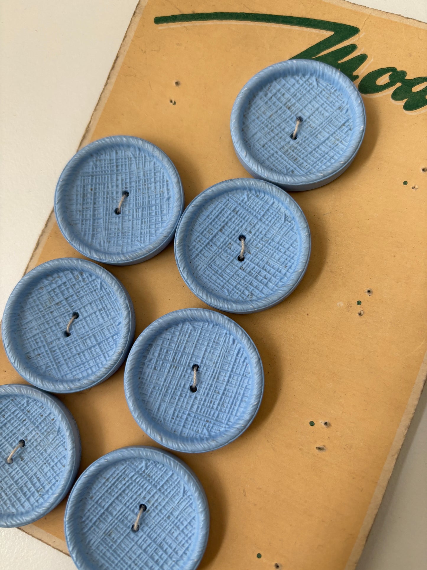Mode button (blue - 36 mm)