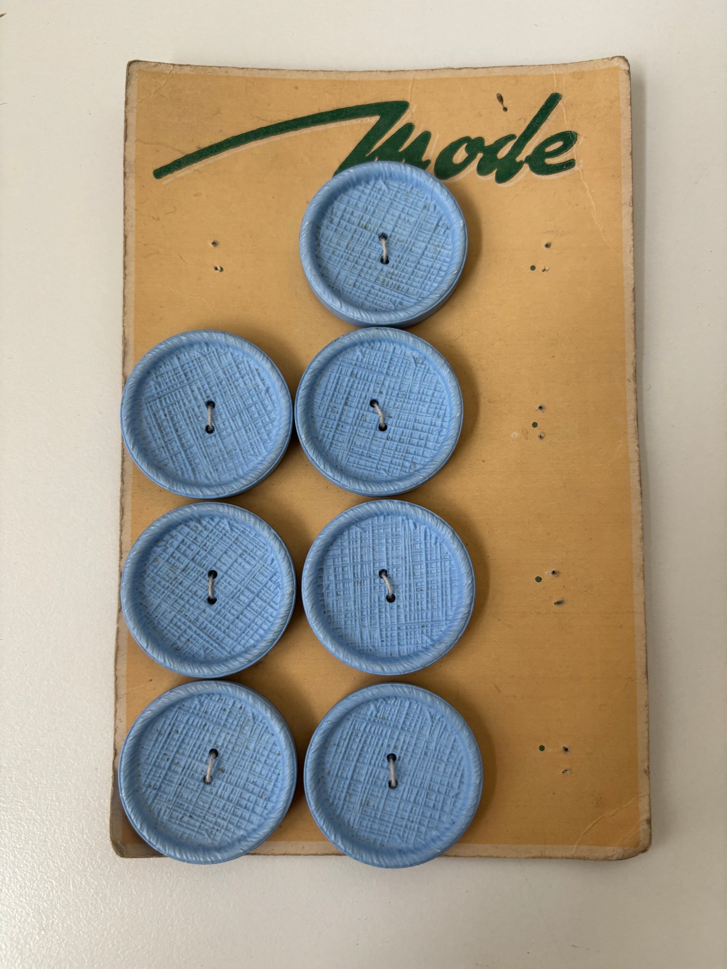 Mode button (blue - 36 mm)