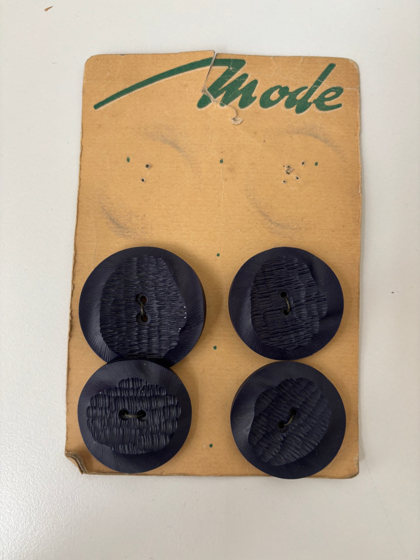 Mode button (blue - 40 mm)