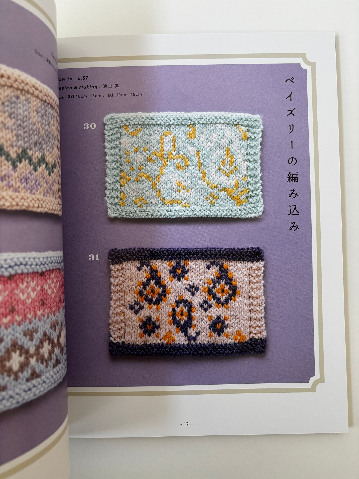 Needle Knitting Pattern (Japanese)