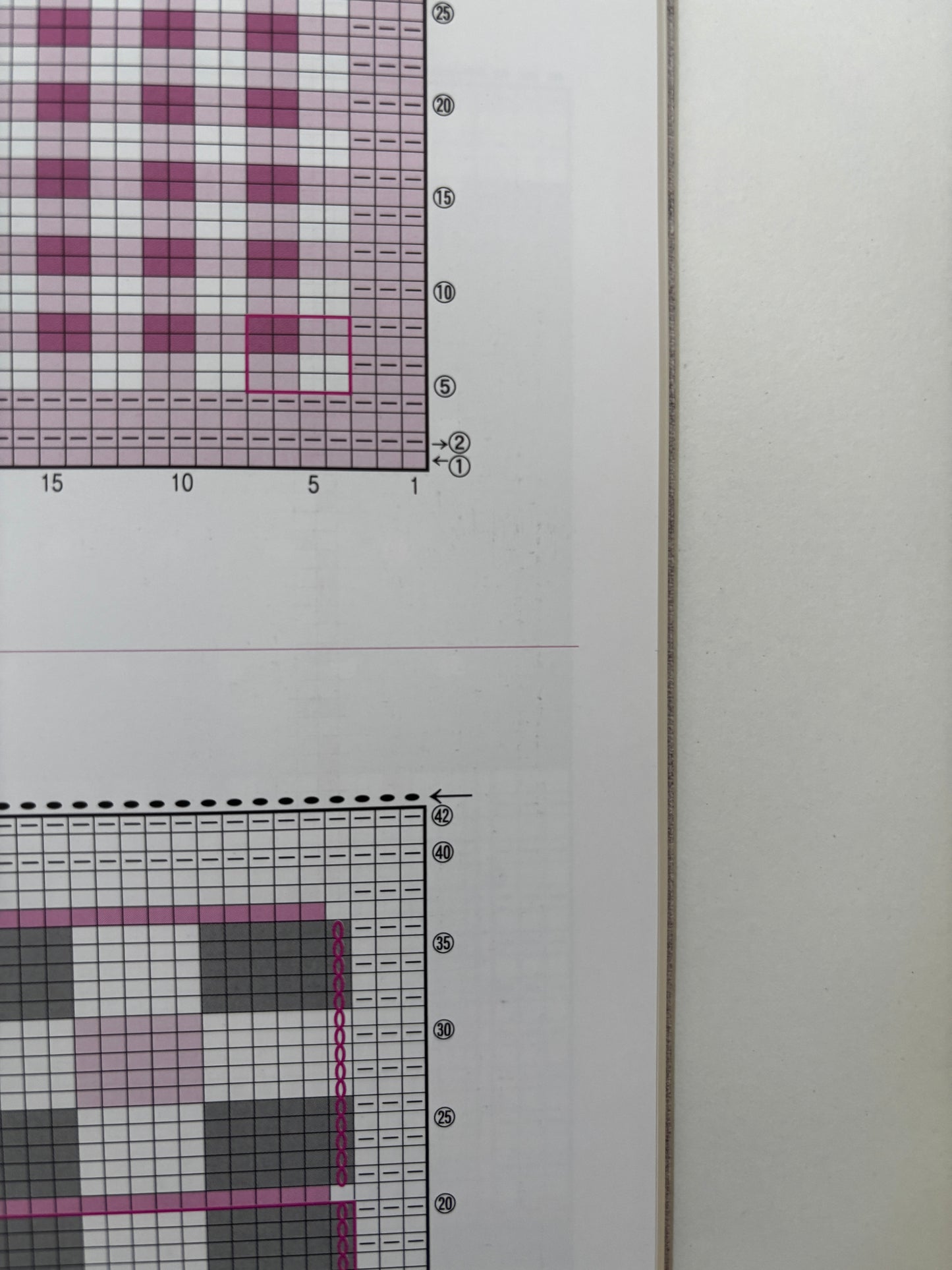 Needle Knitting Pattern (Japanese)