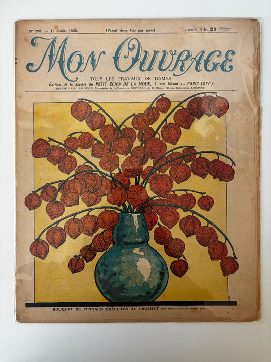 Mon Ouvrage July 1935 (French)