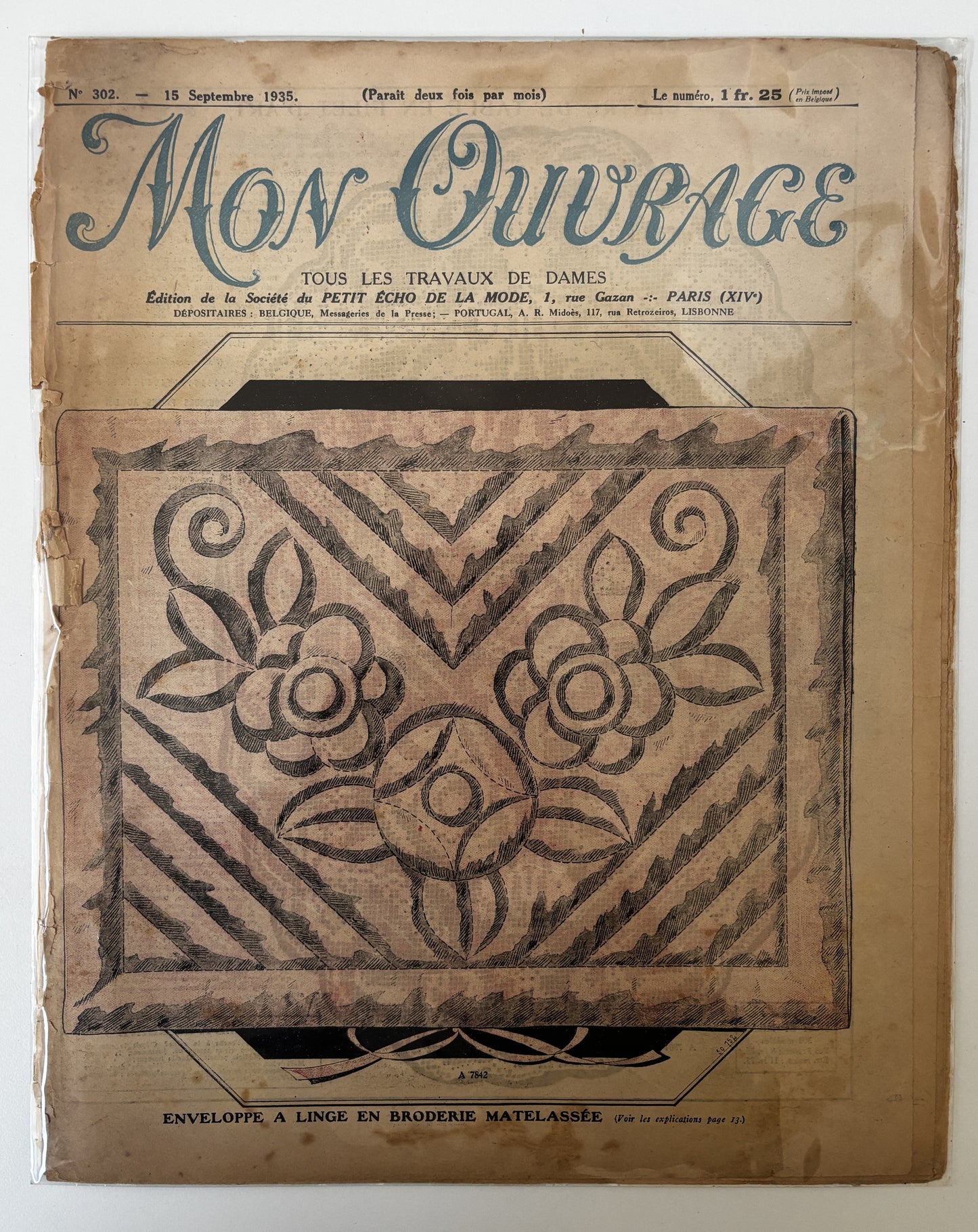 Mon Ouvrage September 1935 (French)