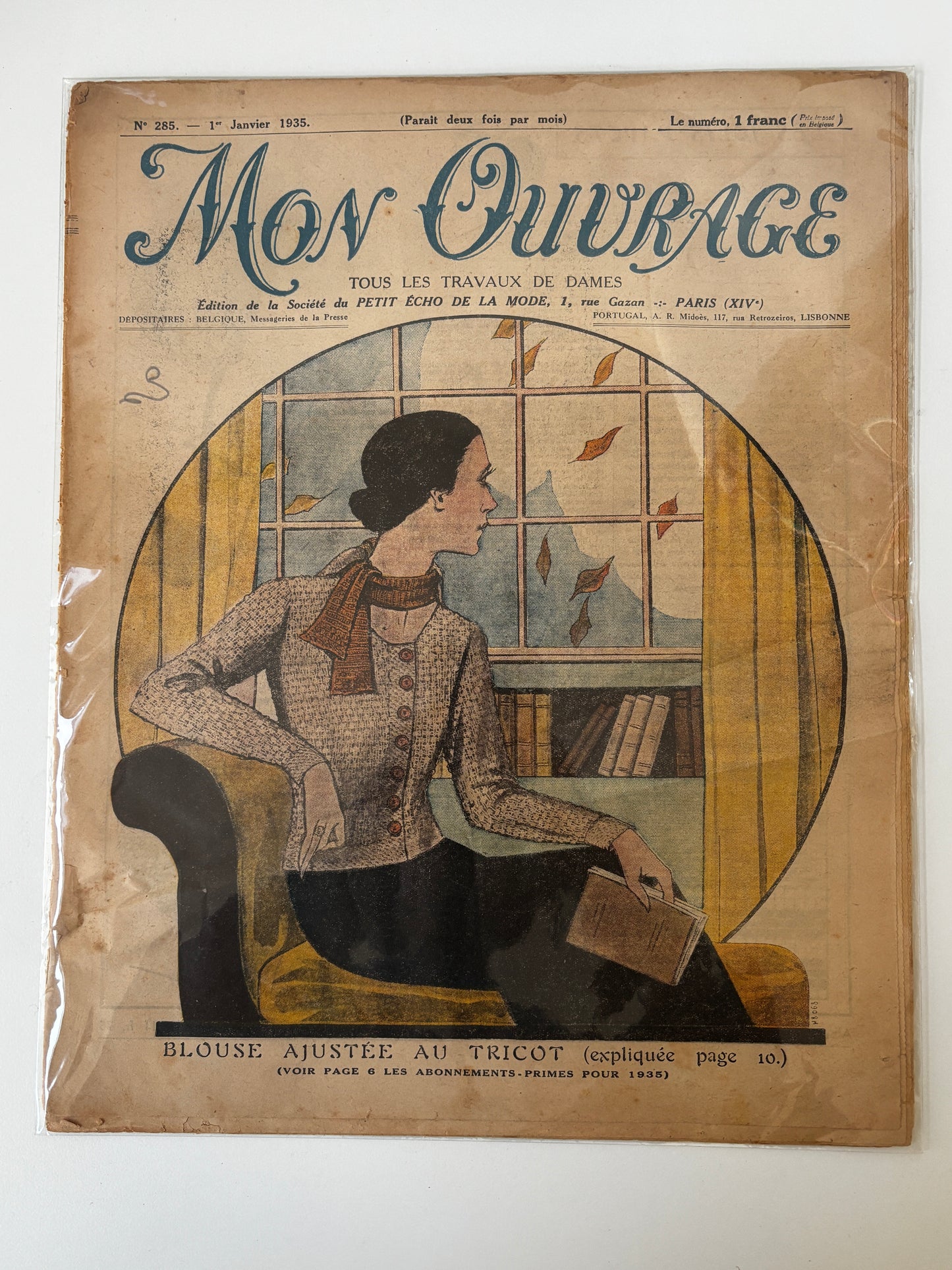 Mon Ouvrage January 1935 (French)