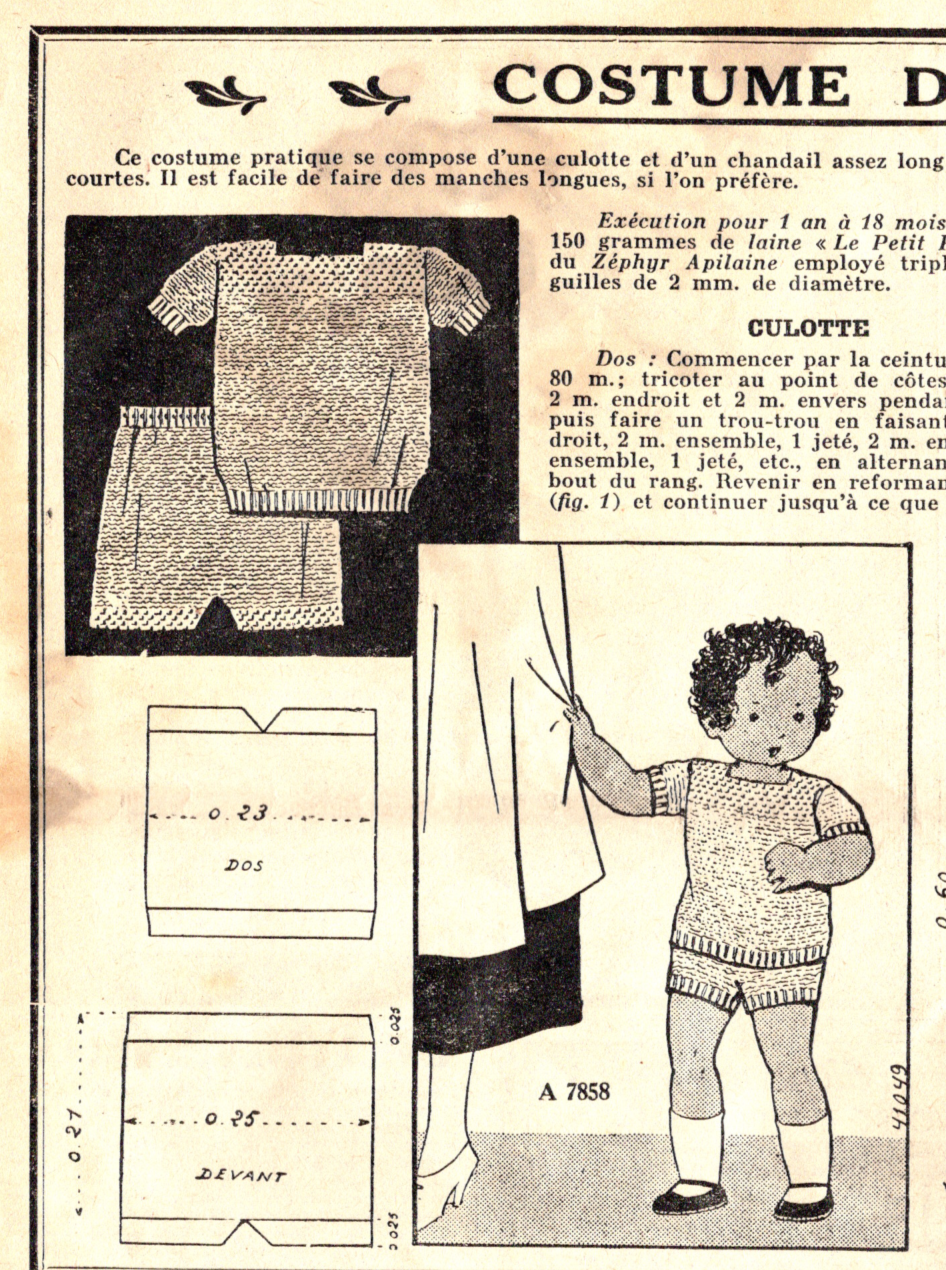 Mon Ouvrage November 1935 (French)