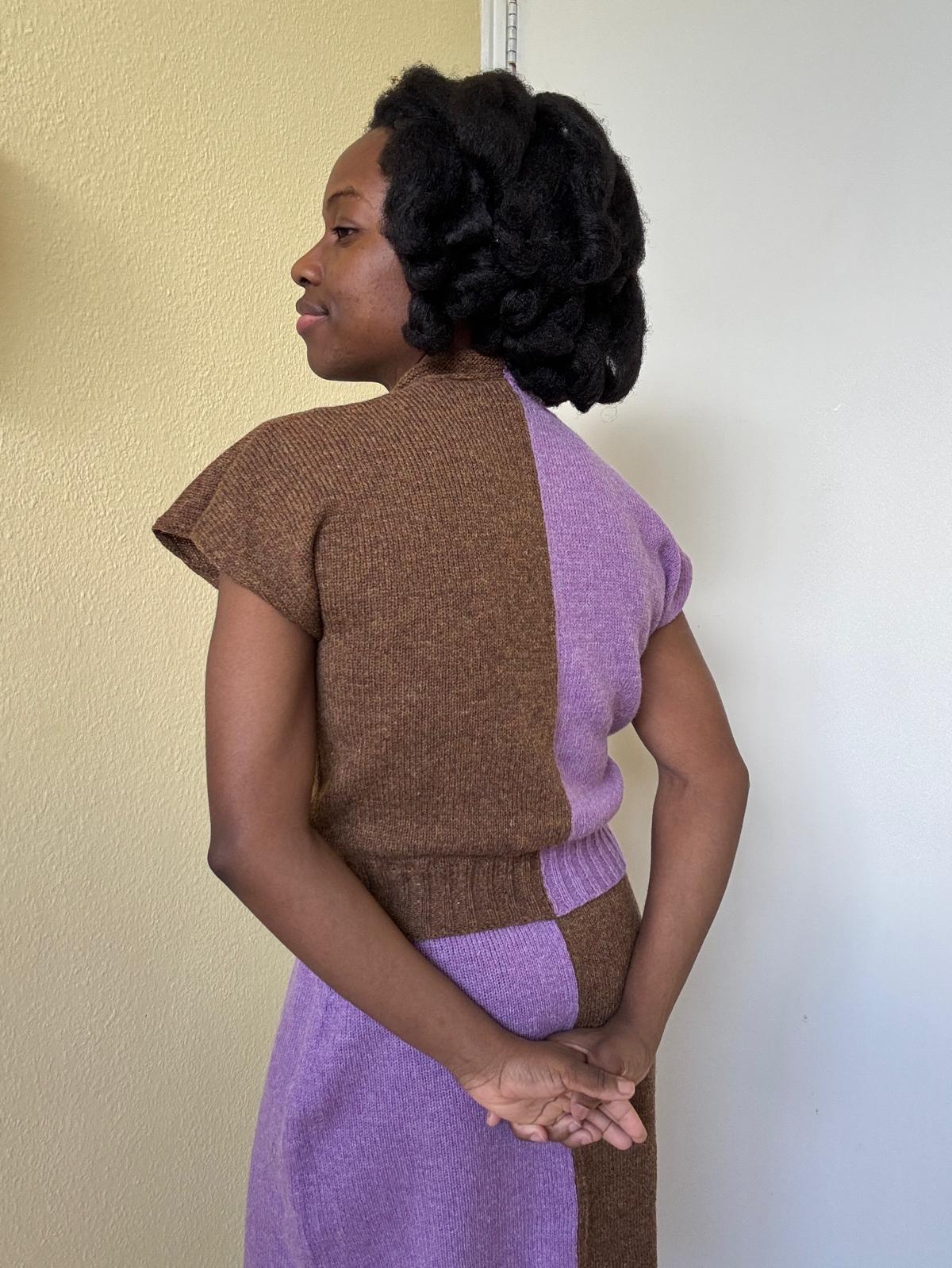 50s dolman Sleeve Co-ord (90 cm / 36” bust)